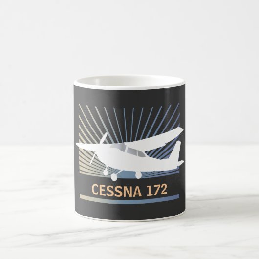 Hohe Flügel-Flugzeuge Kaffeetasse (Mittel)