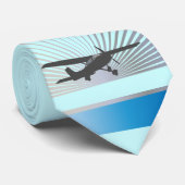 Hohe Flügel-Flugzeuge Krawatte (Gerollt)