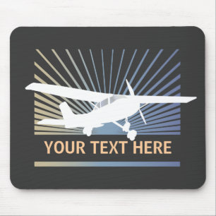 Hohe Flügel-Flugzeuge Mousepad