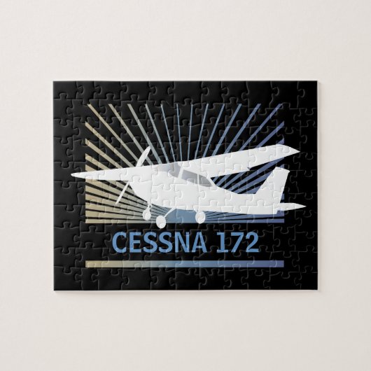 Hohe Flügel-Flugzeuge Puzzle (Horizontal)