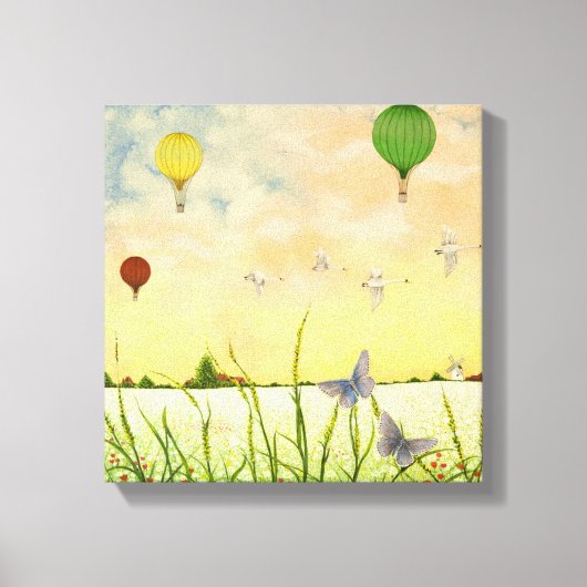 Hohe Flyer 2011 Leinwanddruck (Vorderseite)