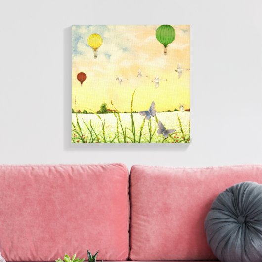 Hohe Flyer 2011 Leinwanddruck (Insitu (Wohnzimmer))