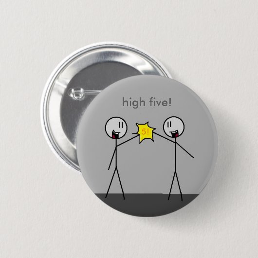 hohe fünf! button (Vorne & Hinten)