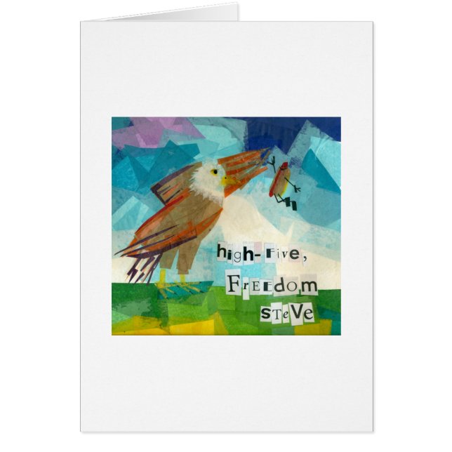 Hohe fünf, Freiheit Steve (Vorne)