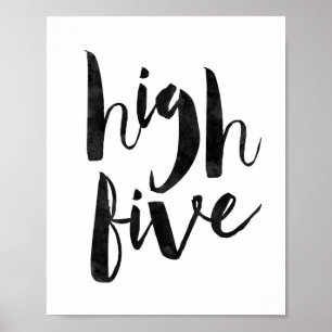 Hohe Fünf Poster
