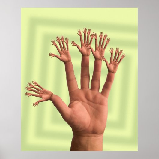 Hohe Fünf Poster (Vorne)