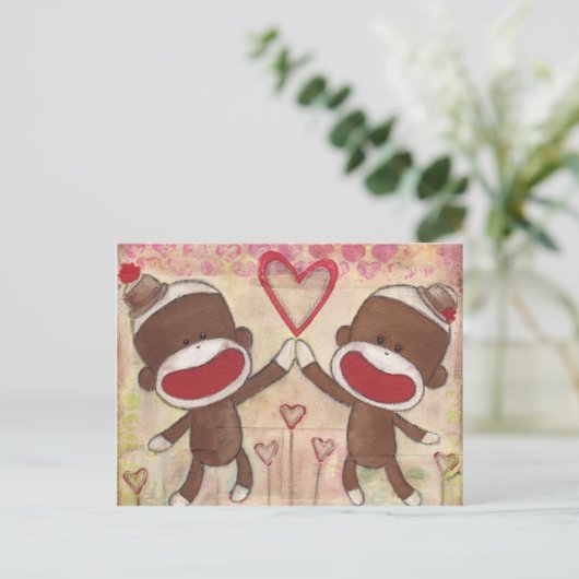 Hohe fünf Postkarten (Stehend Vorderseite)