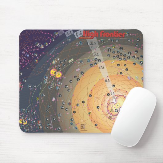 Hohe Grenzmausunterlage Mousepad (Mit Mouse)