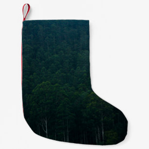HOHE GRÜNE BÄUME KLEINER WEIHNACHTSSTRUMPF