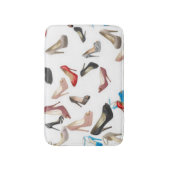 Hohe Heels-Schuhe Badematte (Vorderseite Vertikal)