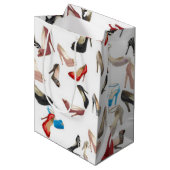 Hohe Heels-Schuhe Mittlere Geschenktüte (Vorderseite Schrägansicht)