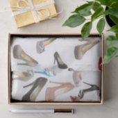 Hohe Heels-Schuhe Seidenpapier (Geschenk)