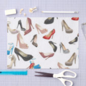 Hohe Heels-Schuhe Seidenpapier (Handwerk)