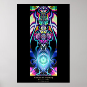 Höhe ist alles poster