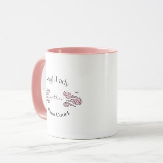 Hohe Lady der Morgenhofsmarine Tasse (Vorderseite Links)