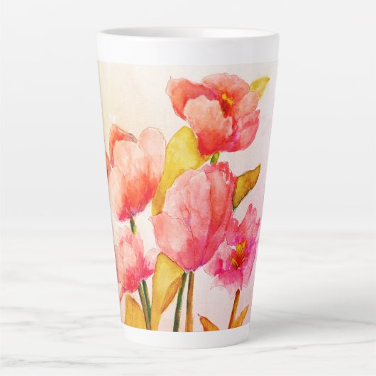 Hohe Latte Tasse (Vorderseite)