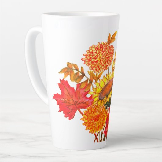 Hohe Latte Tasse (Linke Ecke)