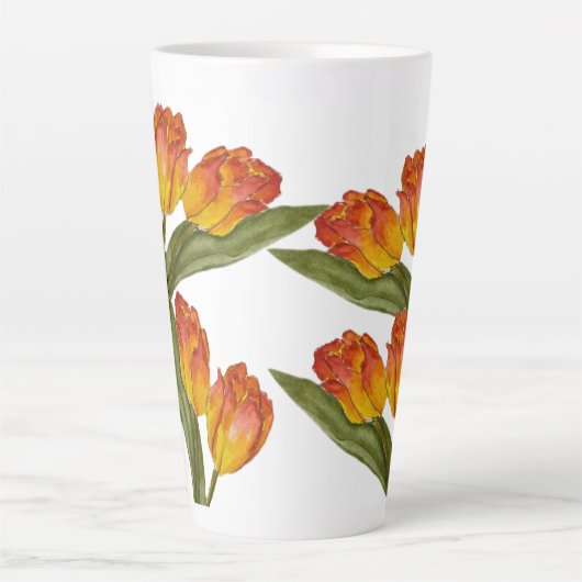 Hohe Latte Tasse (Vorderseite)