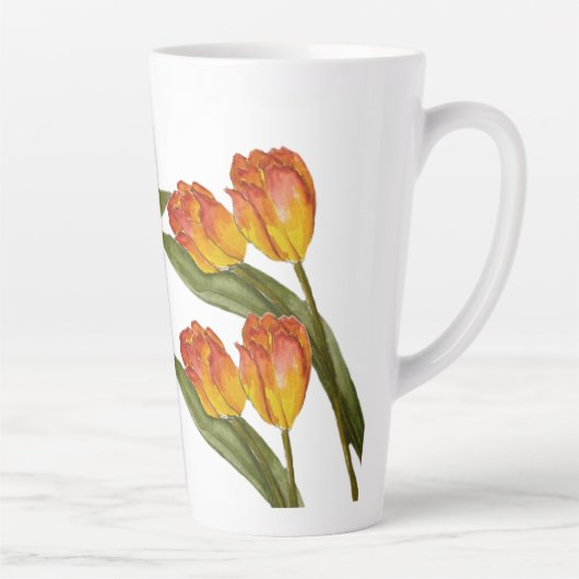 Hohe Latte Tasse (Rechts)