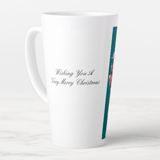 Hohe Latte Tasse (Linke Ecke)