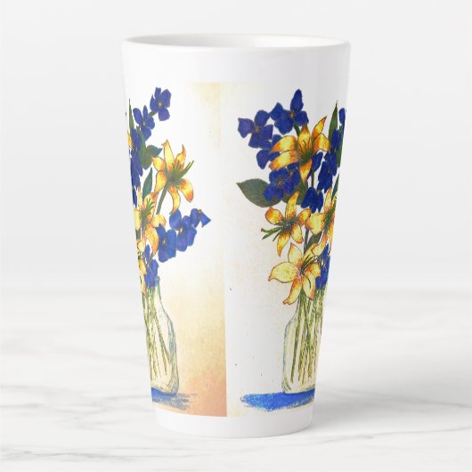 Hohe Latte Tasse (Vorderseite)