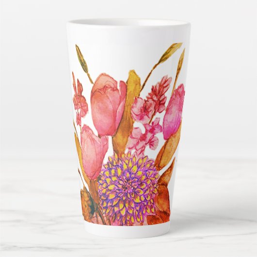 Hohe Latte Tasse (Vorderseite)