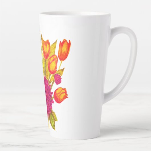 Hohe Latte Tasse (Rechts)