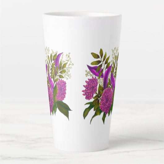 Hohe Latte Tasse (Vorderseite)