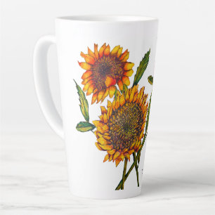 Hohe Latte Tasse