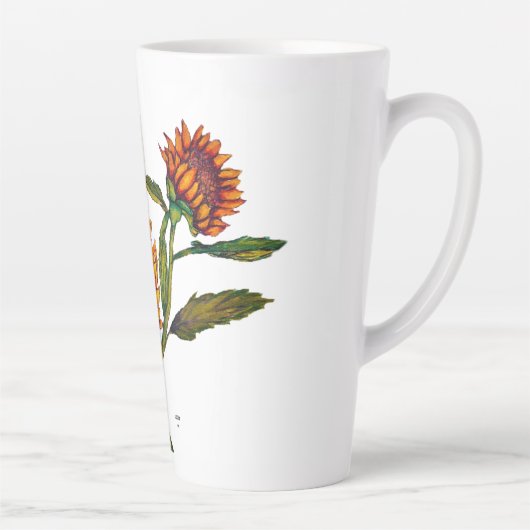 Hohe Latte Tasse (Rechts)