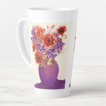 Hohe Latte Tasse