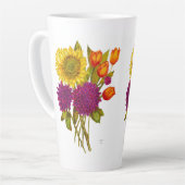 Hohe Latte Tasse (Linke Ecke)