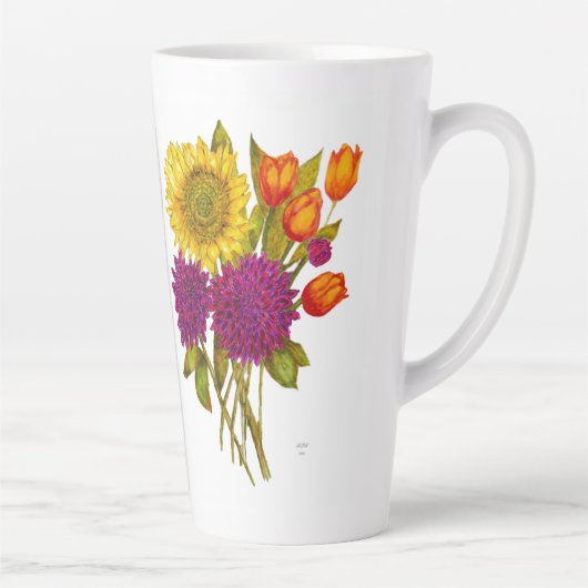 Hohe Latte Tasse (Rechts)