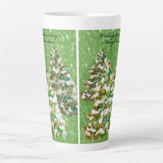 Hohe Latte Tasse (Vorderseite)