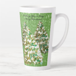 Hohe Latte Tasse