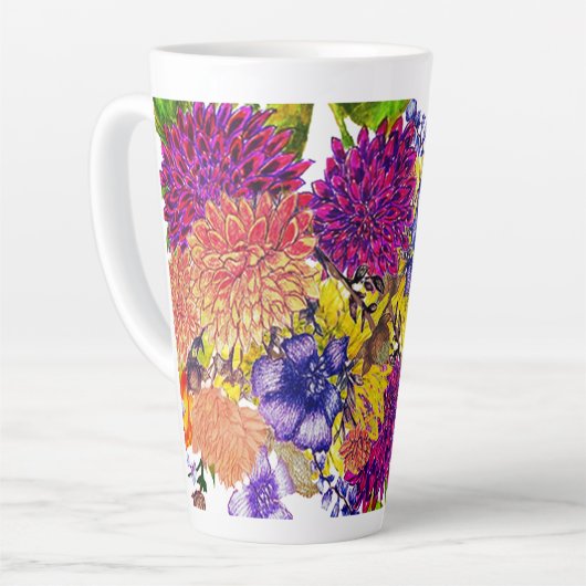 Hohe Latte Tasse (Linke Ecke)