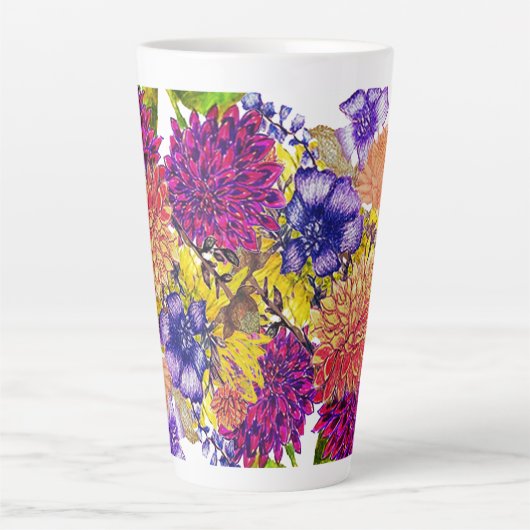 Hohe Latte Tasse (Vorderseite)