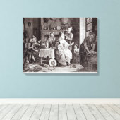 Hohe Lebensdauer unter Treppen Leinwanddruck (Insitu (Holzboden))