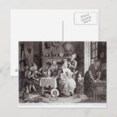 Hohe Lebensdauer unter Treppen Postkarte (Vorne/Hinten)