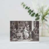 Hohe Lebensdauer unter Treppen Postkarte (Stehend Vorderseite)