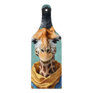 Hohe Leistungen: Der Abschluss-Tag einer Giraffe, Schneidebrett