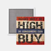 Hohe Löhne Magnet (Vorderseite/Rückseite)