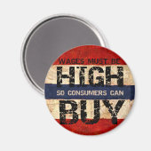 Hohe Löhne Magnet (Vorderseite/Rückseite)