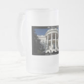Hohe mattierte Tasse des Weißen Hauses Obama (Vorderseite Links)
