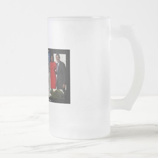 Hohe mattierte Tasse des Weißen Hauses Obama (Rechts)