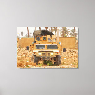 HOHE MOBILITÄT - MULTIPURPOSE MIT FAHRZEUG 24x36 Leinwanddruck