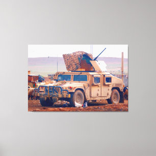 HOHE MOBILITÄT - MULTIPURPOSE MIT FAHRZEUG 32x48 Leinwanddruck