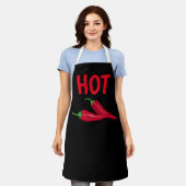 HOHE PAPRIKASCHOTEN EHEFRAU HOTTIE KÜCHE SCHÜRZE (Getragen)