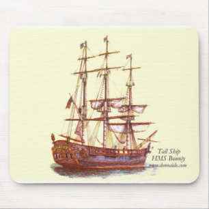 Hohe Prämie Mousepad des Schiffs-HMS