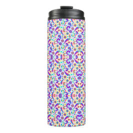Hohe Reisetasche mit farbenfrohem, kompliziertem P Thermosbecher
